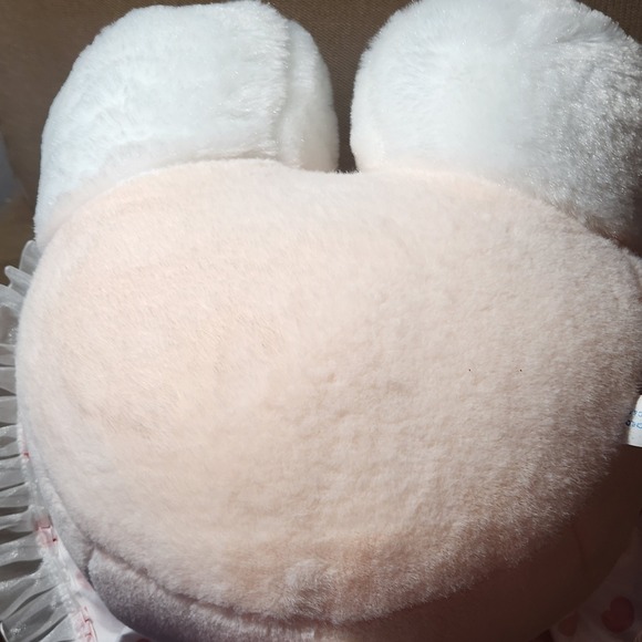 Hello Kitty Plush Red Hearts Dress Pink Heart Pillow Bow 19" Valentine's Day - Picture 15 of 15